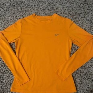 Nike Orange Long Sleeve Shirt